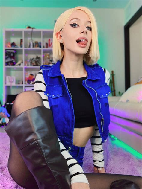 android 18 sexy cosplay|Android 18 from Dragon Ball by Purple Bitch : r/NSFWCostumes.